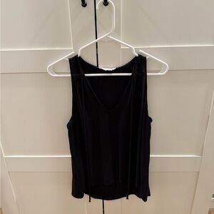 Lush. Elegant Black Sleeveless Top